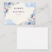 Herzlichen Dank Mitteilungskarte (Vorne/Hinten)