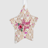 Herzlichen Dank Ornament (Vorderseite)