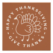 Herzlichen Dank Poster (Vorderseite)