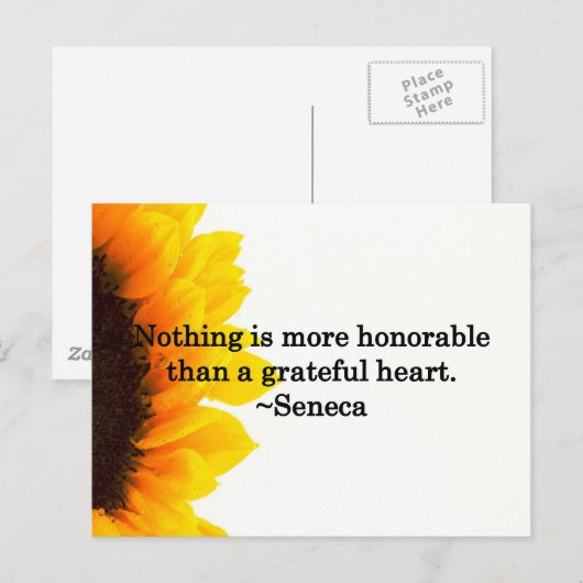 Herzlichen Dank Postkarte (Vorne/Hinten)