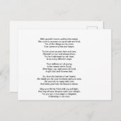 Herzlichen Dank Postkarte (Vorne/Hinten)