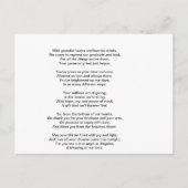 Herzlichen Dank Postkarte (Vorderseite)