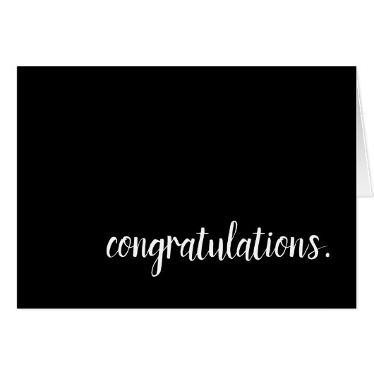 Herzlichen Glückwunsch (Vorderseite (Horizontal))