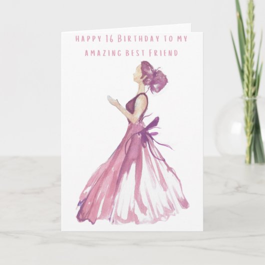 Herzlichen Glückwunsch 16 Geburtstag zu meinem Pha Karte (Vorderseite)