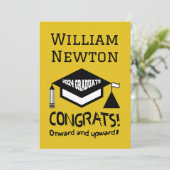 Herzlichen Glückwunsch, 2024 Absolvent! Ankündigung (Stehend Vorderseite)