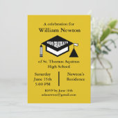 Herzlichen Glückwunsch, 2024 Absolvent! Einladung (Stehend Vorderseite)