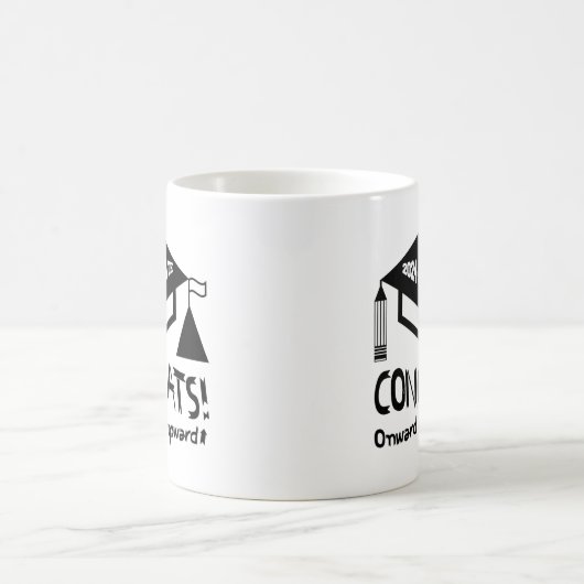 Herzlichen Glückwunsch, 2024 Absolvent! Kaffeetasse (Mittel)