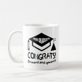 Herzlichen Glückwunsch, 2024 Absolvent! Kaffeetasse (Links)