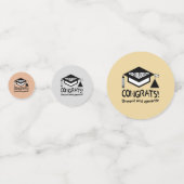 Herzlichen Glückwunsch, 2024 Absolvent! Konfetti (Vorderseiten)