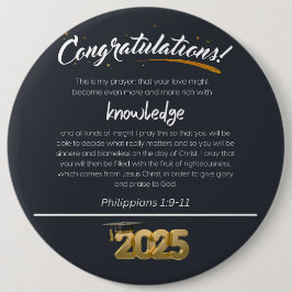 Herzlichen Glückwunsch 2025 Philippinen 1:9-11 Chr Button