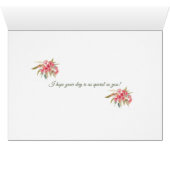 Herzlichen Glückwunsch 40. Geburtstag Mum Blumenka (Innenansicht Horizontal (Unten))