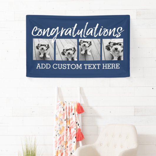 Herzlichen Glückwunsch 4 Foto Sie können den Hinte Banner (Insitu)