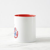 Herzlichen Glückwunsch 4. Juli Familie, Tasse der (Zentrum)