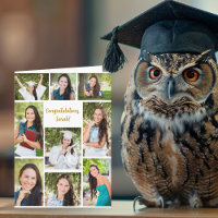 Herzlichen Glückwunsch Abschluss 9 FotoCollage