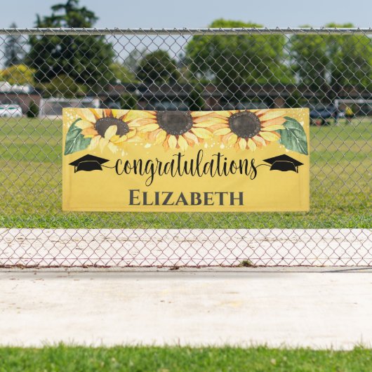 Herzlichen Glückwunsch Abschluss Banner (Insitu)