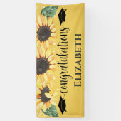 Herzlichen Glückwunsch Abschluss Banner (Vertikal)