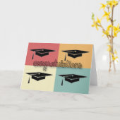 Herzlichen Glückwunsch Abschluss Blank Card Karte (Gelbe Blume)