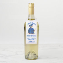 Herzlichen Glückwunsch Abschluss Blue Boy Cap Gown