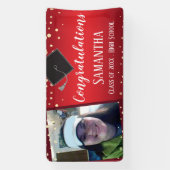 Herzlichen Glückwunsch Abschluss Budget Party Bann Banner (Vertikal)