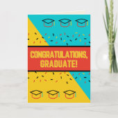 Herzlichen Glückwunsch Abschluss Card Karte (Vorderseite)