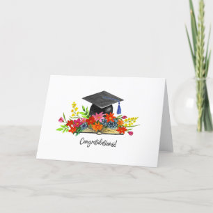 Herzlichen Glückwunsch! Abschluss Card, Senior Gif Feiertagskarte