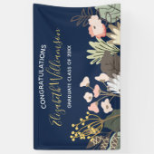 Herzlichen Glückwunsch Abschluss Class Banner (Vertikal)