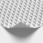 Herzlichen Glückwunsch Abschluss Diploma Geschenkpapier (Ecke)