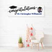 Herzlichen Glückwunsch Abschluss Foto Dentist Banner (Insitu)