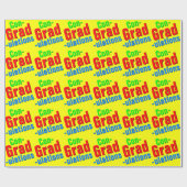 Herzlichen Glückwunsch Abschluss Gift Geschenkpapier (Flach)