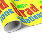 Herzlichen Glückwunsch Abschluss Gift Geschenkpapier (Rolleneckpunkt)