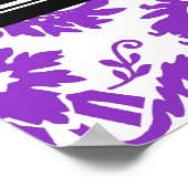 Herzlichen Glückwunsch Abschluss Individuelle Name Poster (Ecke)