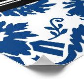 Herzlichen Glückwunsch Abschluss Individuelle Name Poster (Ecke)