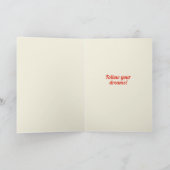 Herzlichen Glückwunsch! Abschluss-Karte Karte (Innenseite)