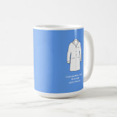 Herzlichen Glückwunsch Abschluss Medical Doctor Kaffeetasse (VorderseiteRechts)