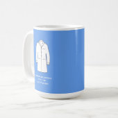 Herzlichen Glückwunsch Abschluss Medical Doctor Kaffeetasse (Vorderseite Links)