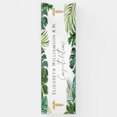 Herzlichen Glückwunsch Abschluss Medical Nurse Banner (Vertikal)