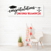 Herzlichen Glückwunsch Abschluss Rechtsanwalt Banner (Insitu)