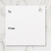 Herzlichen Glückwunsch Abschluss Standard Poodle H Geschenkanhänger (Rückseite)