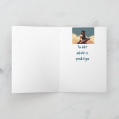 Herzlichen Glückwunsch Abschluss Stolz auf Sie Karte (Innenseite)