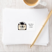 Herzlichen Glückwunsch! Abschlusszeugnis Adressaufkleber (Insitu)