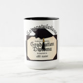 Herzlichen Glückwunsch! Abschlusszeugnis Tasse (Zentrum)