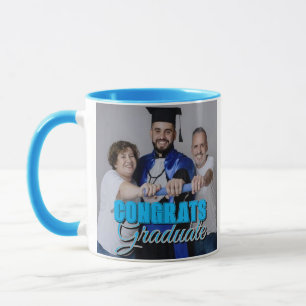 Herzlichen Glückwunsch Absolvent Moderne einfache Tasse