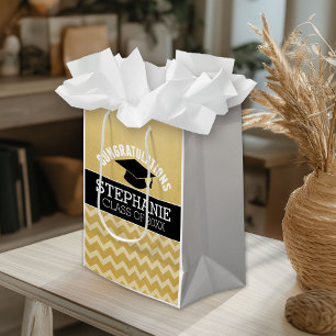 Herzlichen Glückwunsch Absolvent - Personalisierte Mittlere Geschenktüte
