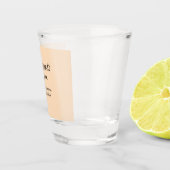 Herzlichen Glückwunsch Absolvent Universitätsname Schnapsglas (Rechts)
