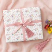 Herzlichen Glückwunsch Absolvent Wasserfarbe Absch Geschenkpapier