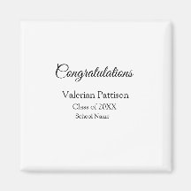 Herzlichen Glückwunsch Absolventen fügen den Namen