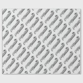 Herzlichen Glückwunsch Absolventen Geschenkpapier (Flach)