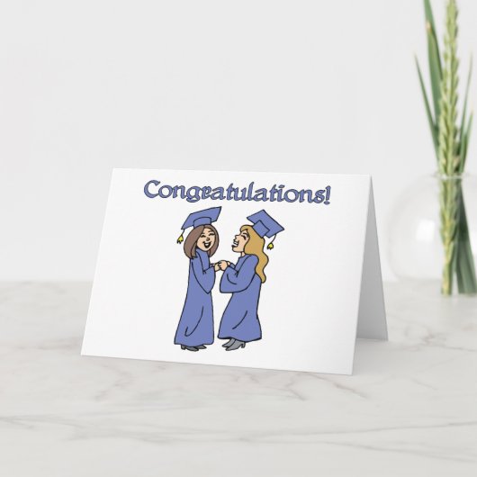 Herzlichen Glückwunsch Absolventen! Karte (Vorderseite)