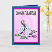 Herzlichen Glückwunsch! Albtraum in der neuen Arbe Karte (Gelbe Blume)