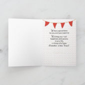 Herzlichen Glückwunsch an Baby Red Egg und Ginger  Karte (Innenseite)